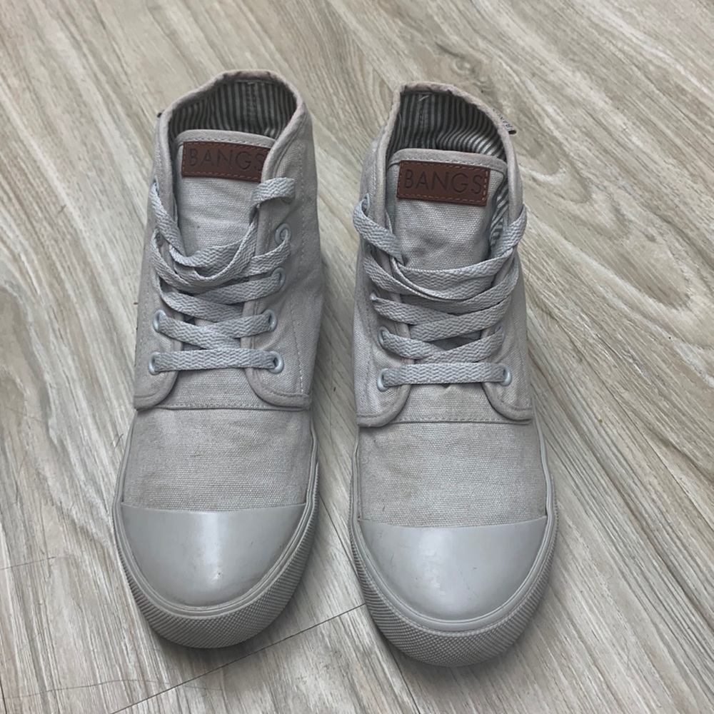 Bangs high top sneaker
